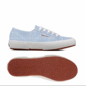 Superga 2750 Gingham Stripe Sneakers